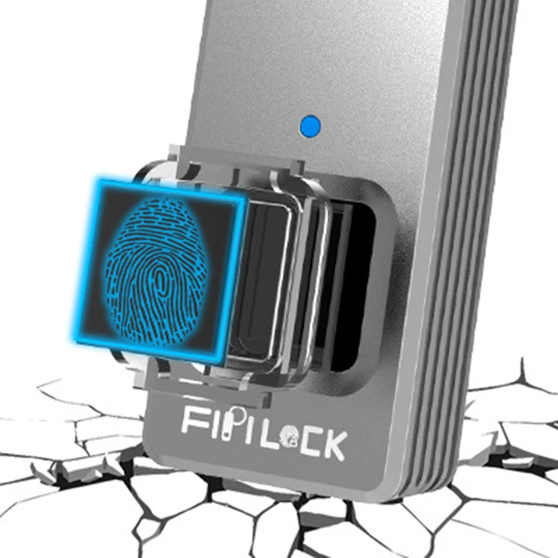 Fipilock FL-S2 умный замок без ключа отпечаток пальца IP65 водонепроницаемый защита от