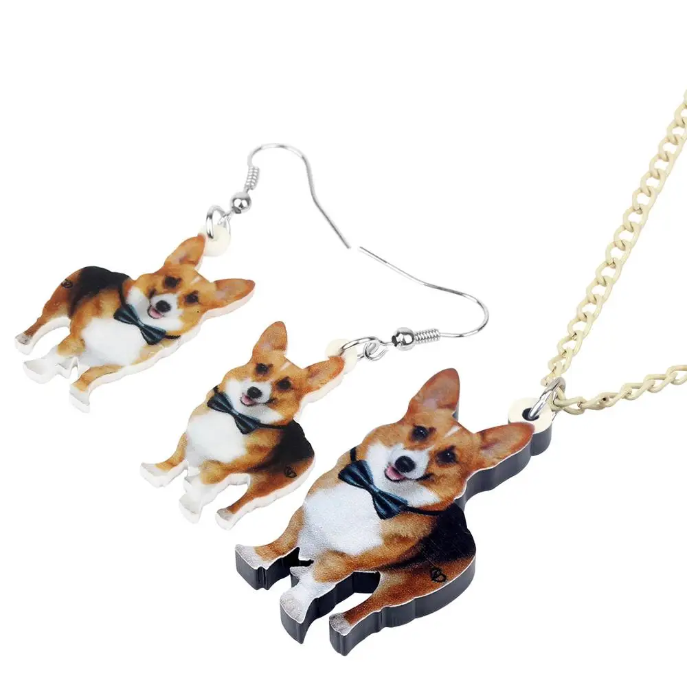 Набор украшений для девочек и подростков Bonsny набор из ожерелья сережек с