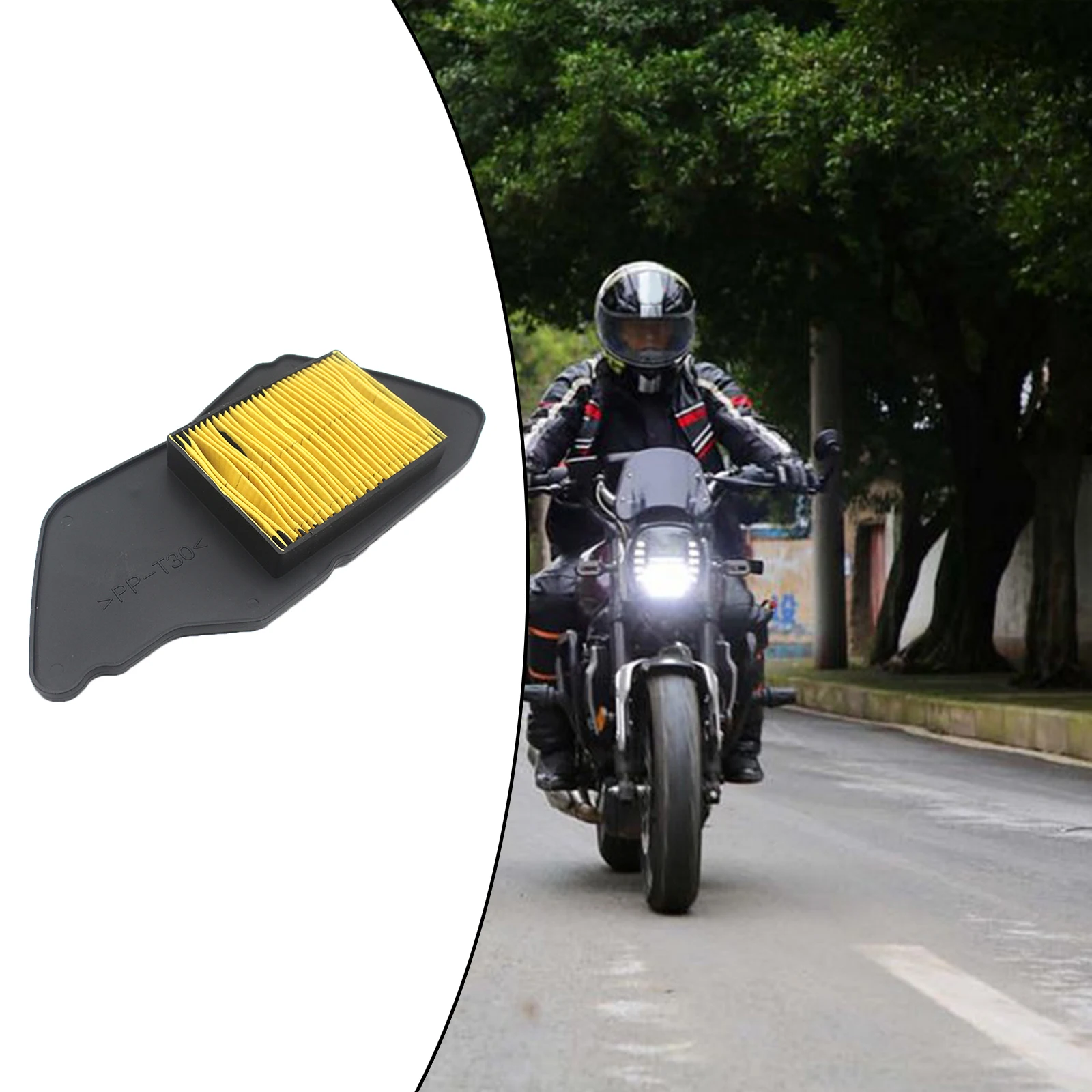 Воздушный фильтр для мотоцикла Yamaha ZUMA 125 YW125 BWS125 X-OVER125 5S9-E4451-00-00 | Автомобили и