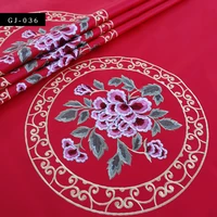 embroidered brocade fabrics diy design material for sewing sofa cushion pillow table runner