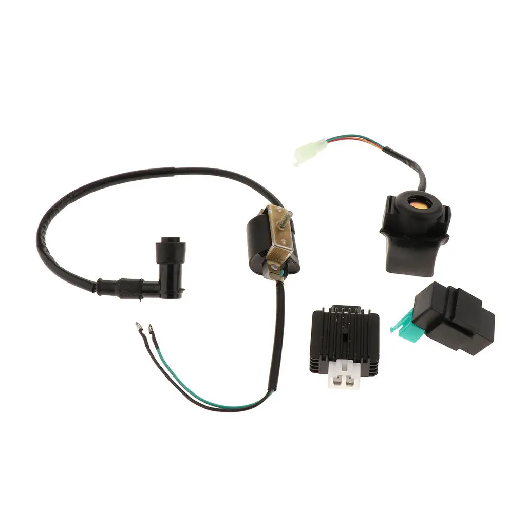 Performance Ignition Coil + AC CDI Starter Relay Solenoid for 90cc ATV | Автомобили и мотоциклы