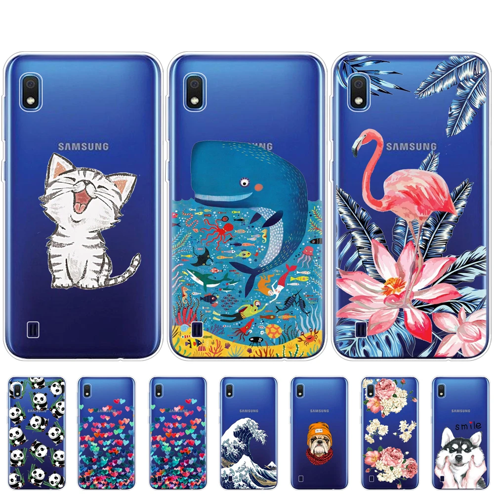 Чехол для Samsung A10 мягкий силиконовый чехол-накладка на заднюю панель телефона Galaxy