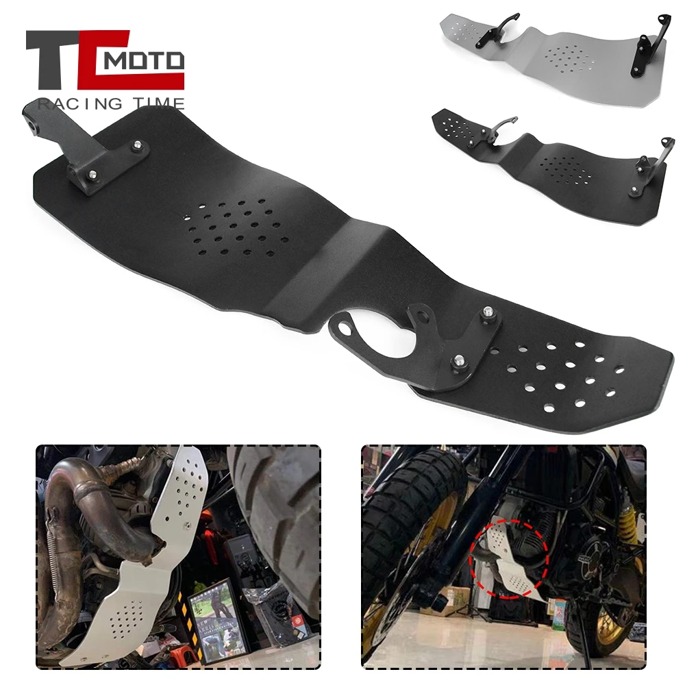 For Ducati Scrambler 400 800 Monster 795 796 2015-2021 Motorcycle Skid Plate Engine Guard Chassis Protection Cover Accessories