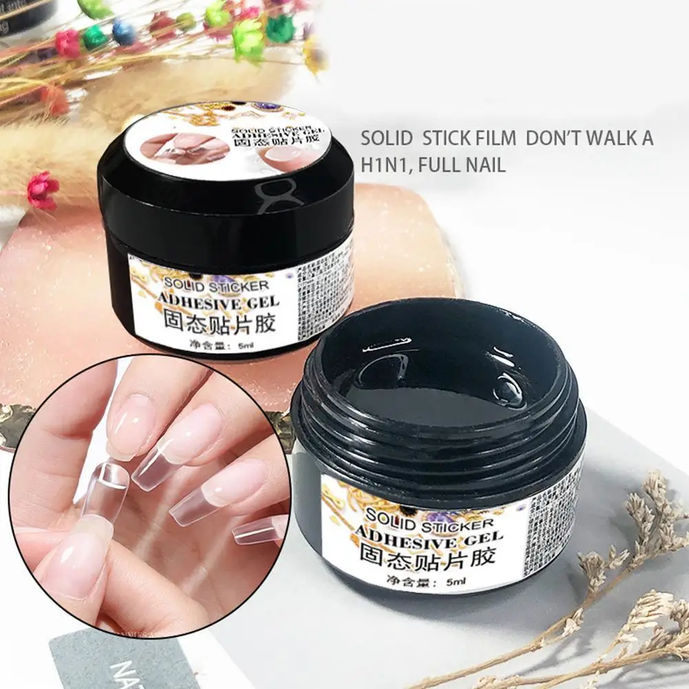 2021 легкая наклейка для ногтей Гель-лак маникюра клей УФ-клей не протекает Стик