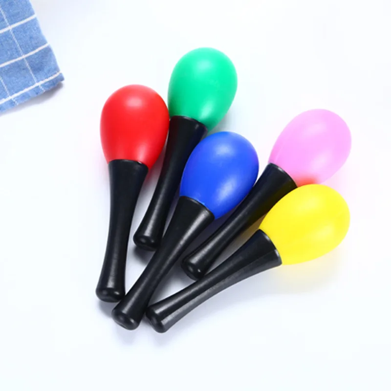 

Sand hammer children's auditory training plastic sand hammer plastic sand hammer musical instrument percussion interest training