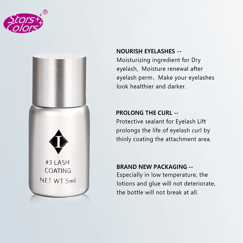 5 компл./лот набор для быстрой завивки ресниц подтяжки Серебристая упаковка