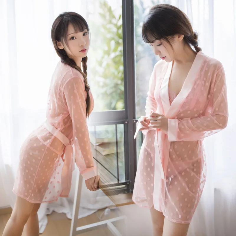 Сексуальное женское нижнее белье сексуальный бандажный халат кружевной