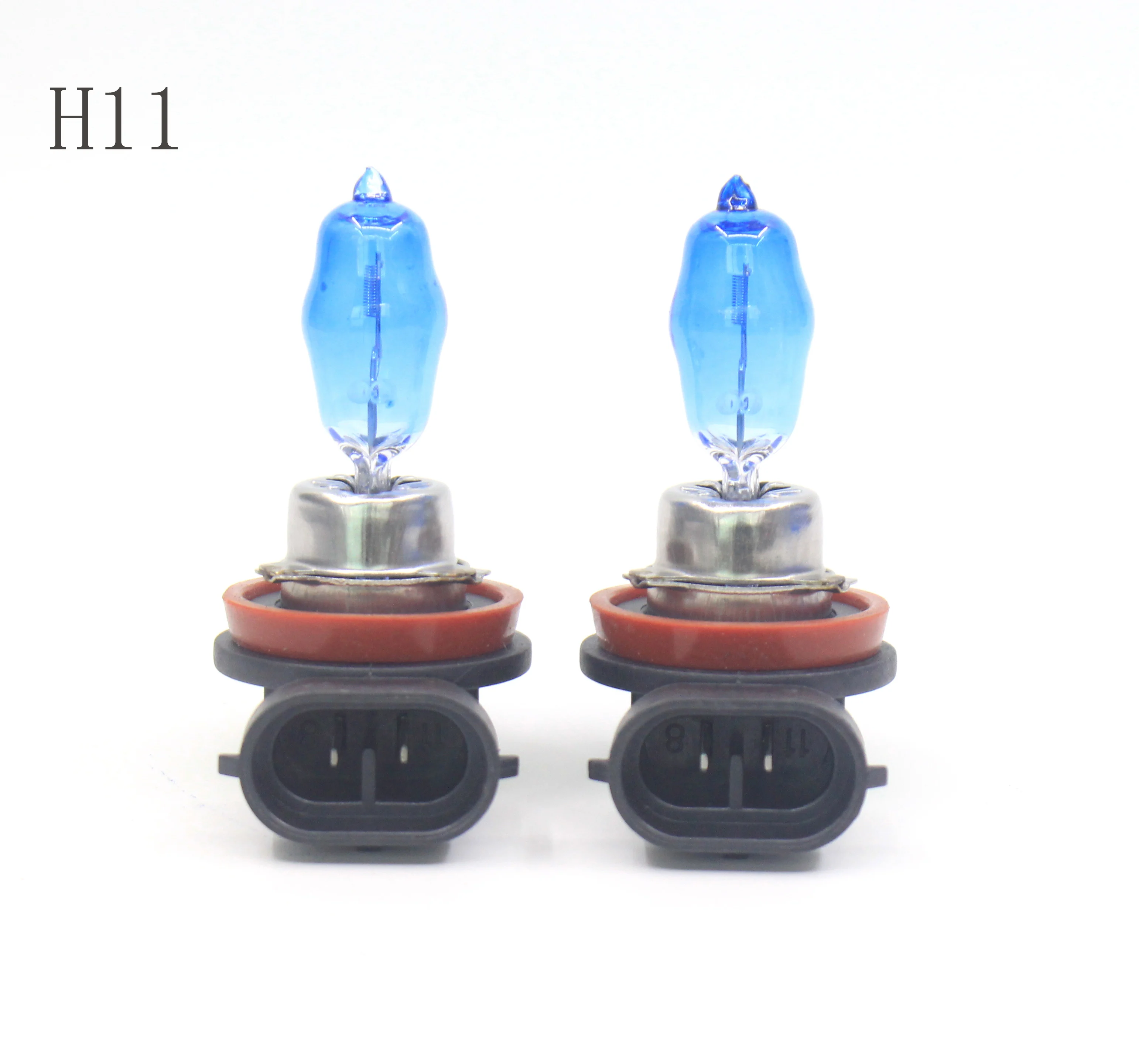 2X12 V H1 H3 H4 H7 H8 H11 9005 9006 100W Ультра Белый свет 6000k галогенная лампа