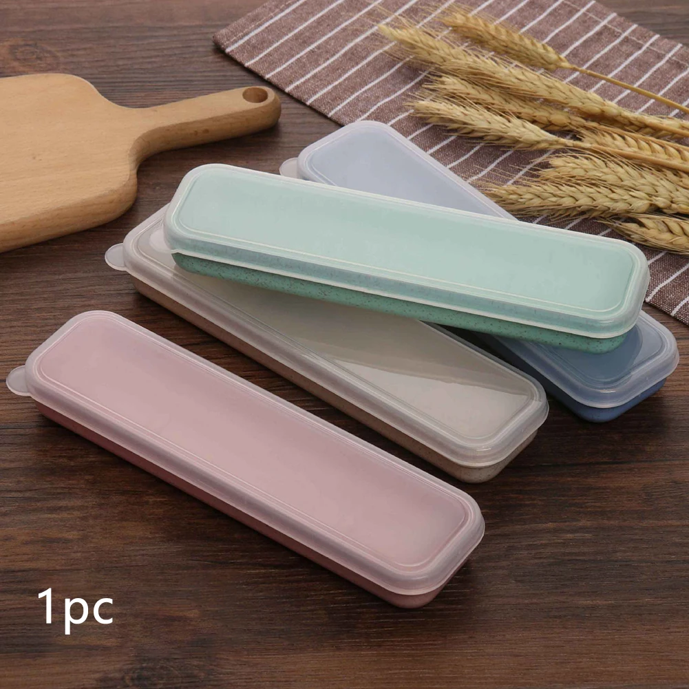 Многоразовая портативная Пшеничная солома с сумкой для хранения практичная