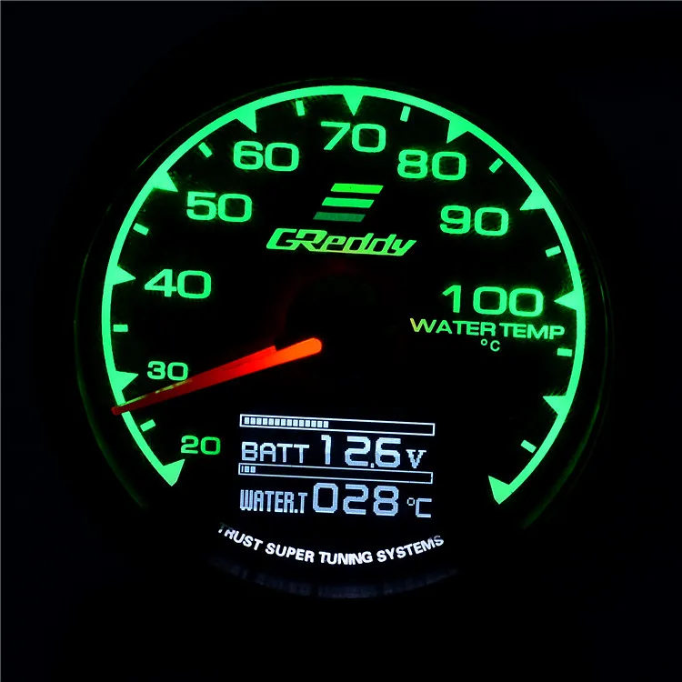 Монитор температуры водяного охлаждения компьютера светящийся термометр