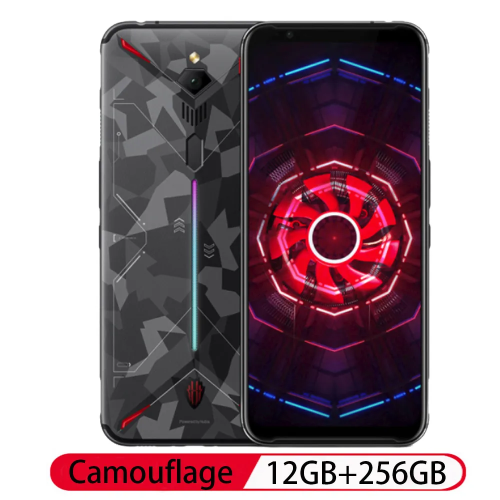 12GB 256GB Camouflag Глобальная версия zte Nubia Red Magic 3 6,6" восьмиядерный смартфон Snapdragon 855 с функцией распознавания отпечатков пальцев на фронтальной панели 48 МП 6 ГБ 128 ГБ 5000 мАч - Цвет: 12GB 256GB Camouflag