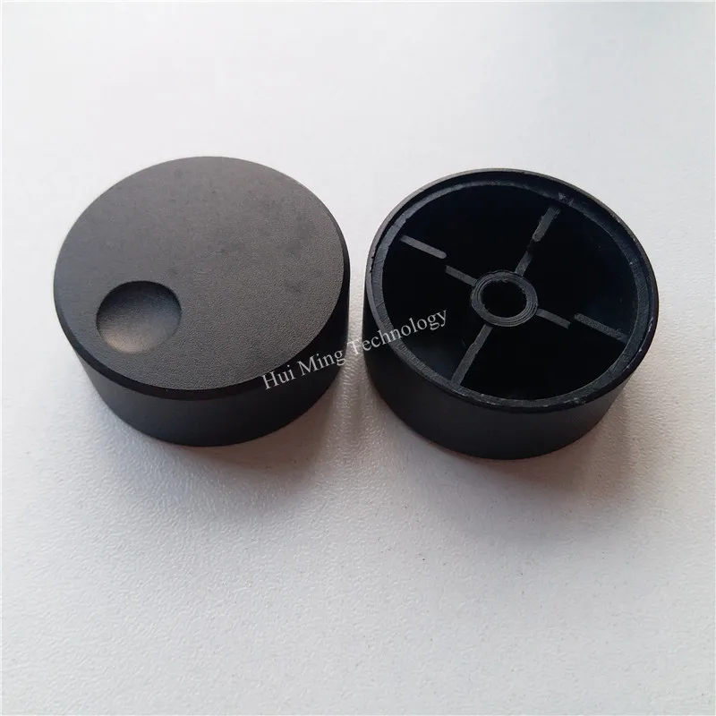 6 шт. алюминиевый пластиковый колпачок ручка потенциометра плоскостная