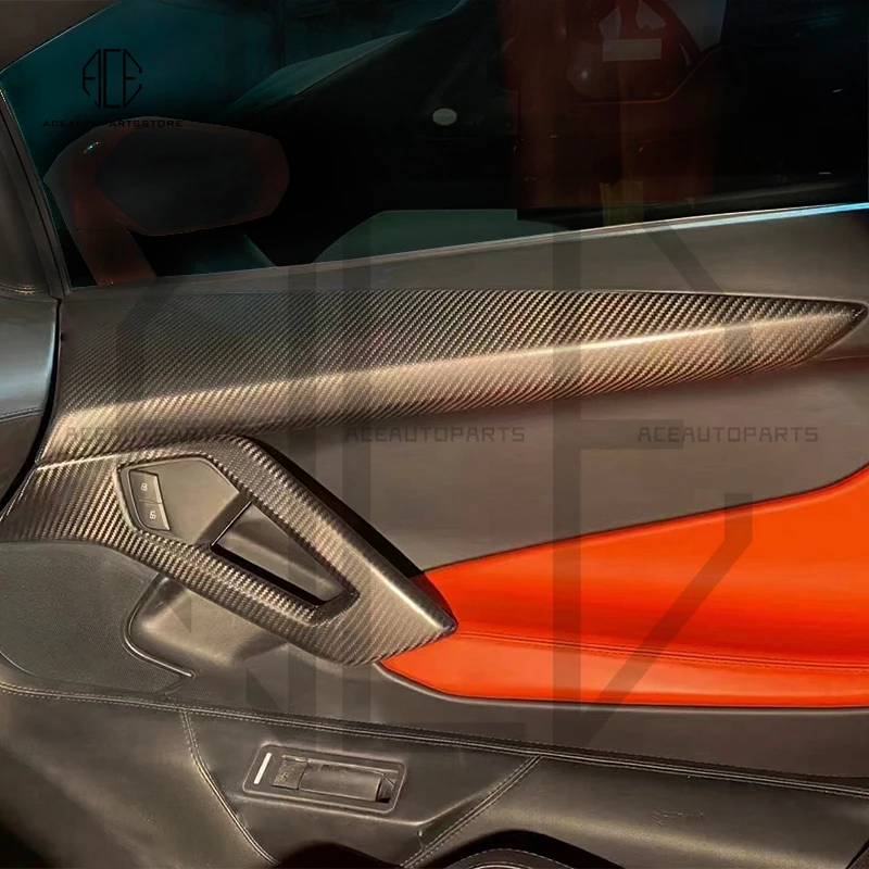 Высококачественные автомобильные аксессуары полностью из углеродного волокна