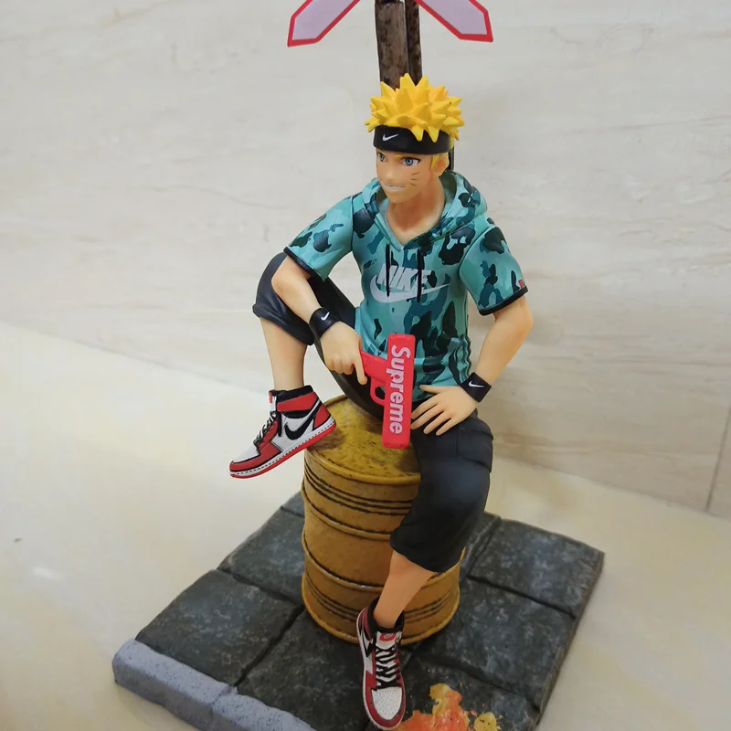 Аниме Наруто Узумаки улицы Ver ПВХ фигурка Коллекционная модель игрушки куклы 19 см