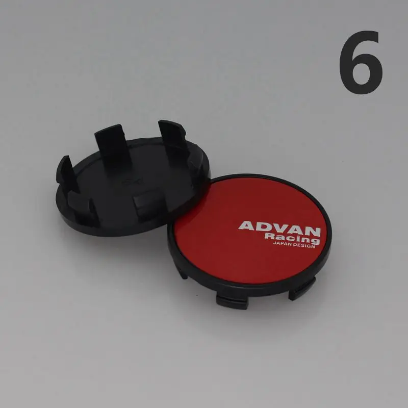 4 шт. 54/49 мм клипса advan Универсальная автомобильная Кепка с логотипом racing колпачки