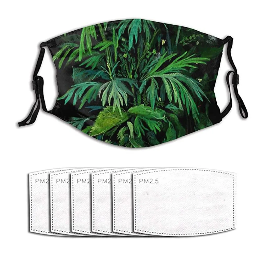 Дышащая Маска для лица PM2.5 с цветочным принтом тканевые защитные маски PM 2 5