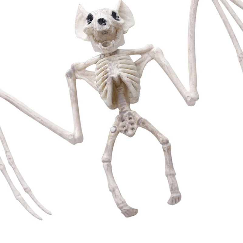 Хэллоуин ужасы летучие мыши скелет телефон реалистичный фестиваль декор для