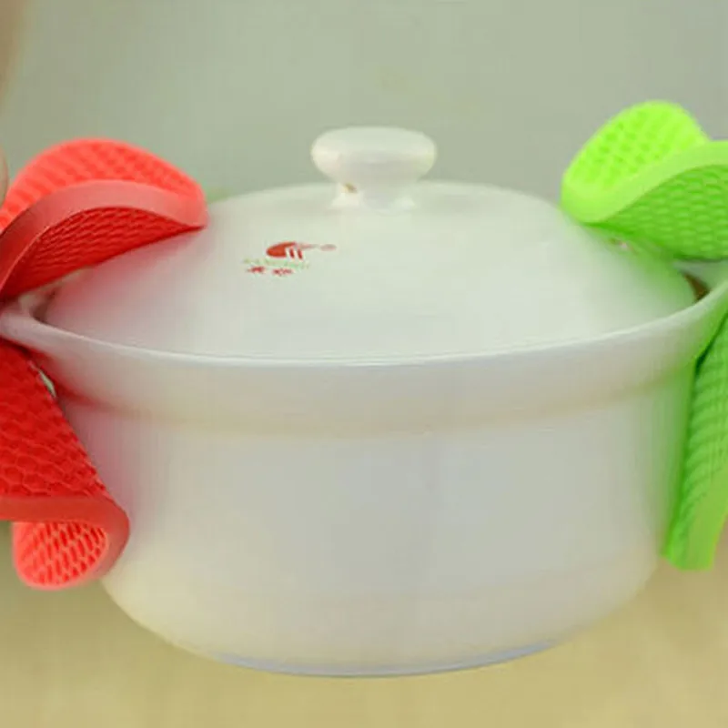 Силиконовый круглый термостойкий Коврик подставки для чашек и напитков