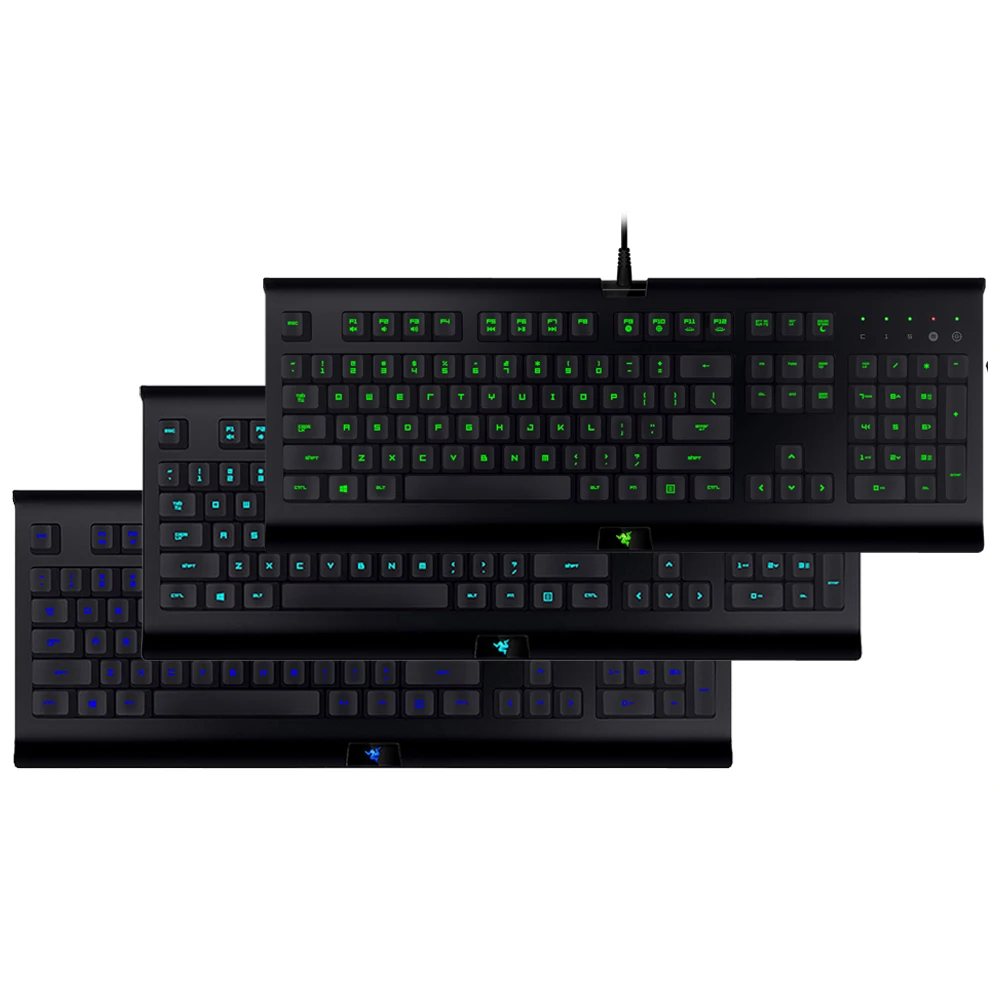 Оригинальная игровая мембранная клавиатура razer Cynosa Pro с подсветкой Проводная полностью программируемая клавиатура для записи макросов клавиатура Synapse
