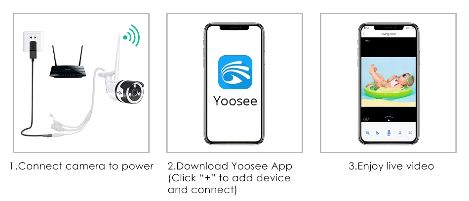 Hiseeu wifi уличная IP камера 1080P 720P Водонепроницаемая 2.0MP беспроводная камера безопасности металлическая двухсторонняя аудио TF карта Запись P2P пуля