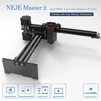 neje master 2 plus 7w 20w desktop laser engraver cutter laser engraving cutting machine laser printer laser cnc router 1717cm
