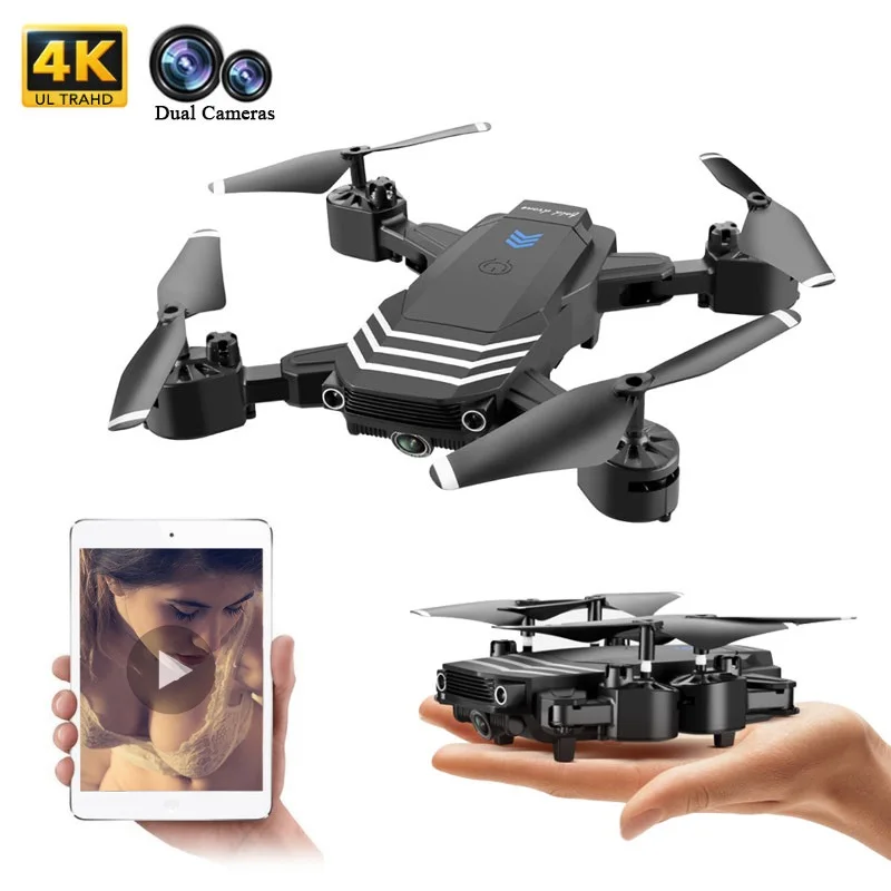 LS11 Дрон 4K с камерой HD 1080P Мини Складной FPV Wi Fi дроны Профессиональный Квадрокоптер