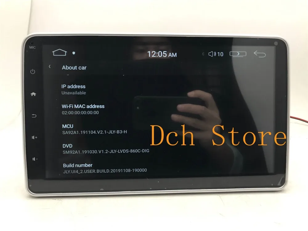 10,1 дюймов 360 градусов вращающийся Android 9,0 автомобильный dvd-плеер gps Радио универсальная навигация для всех автомобилей deckless 2 din один din