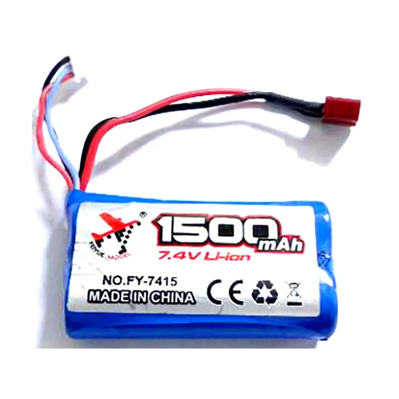 Feiyue FY 01 02 03 1/12 RC автомобиль запасные части 7415 батарея 7 4 v 1500 мА ч|Детали и