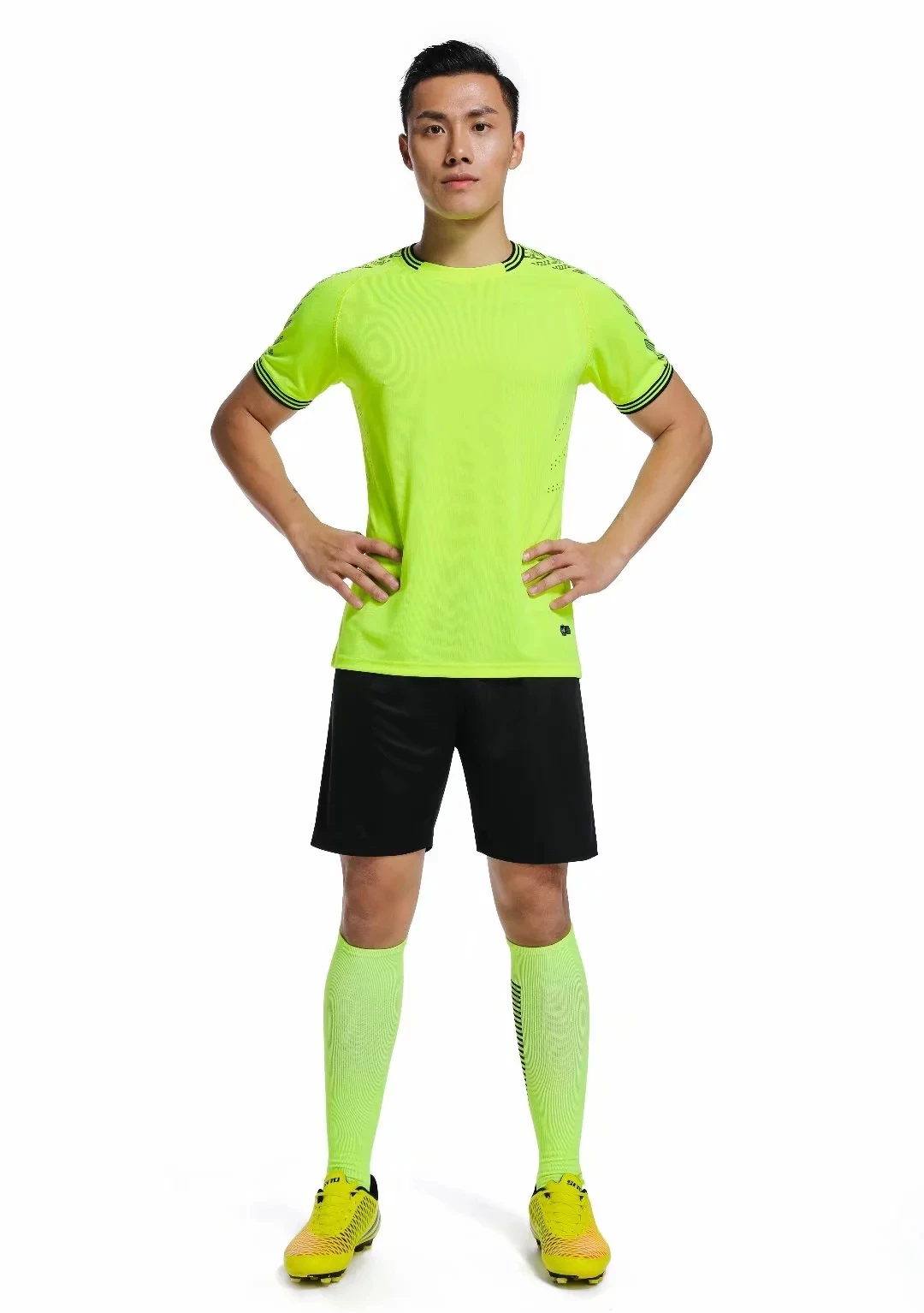Jersey Blank Football Men Soccer Survetement Uniform Adult CustomizeTraining Tracksuit Uniforms Shirt with Shorts Suits New Set
