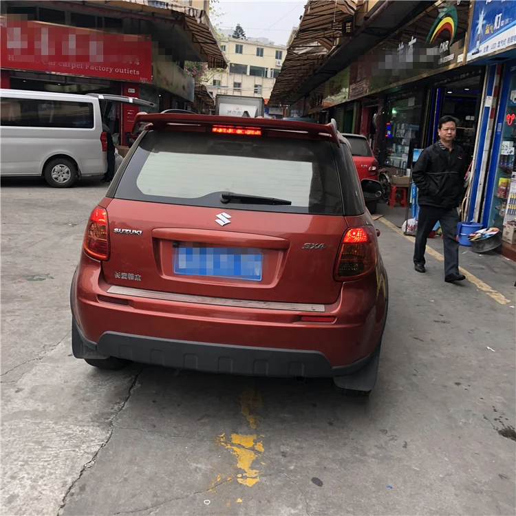 Для Suzuki SX4 спойлер высокого качества ABS Материал заднего крыла автомобиля