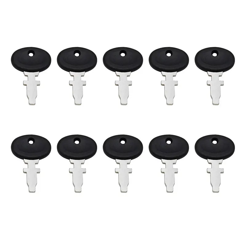 

10PCS Ignition Switch Key 72090051V 9918786 Compatible with NH Tractor 450 480 500 540 550 600 640 650 650S 750 750S 850 850S