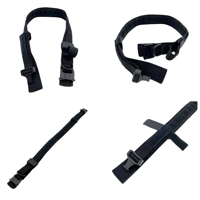 

1 Pc Dog Collar Adjustable Tactical Dog Collars Heavy Duty Metal Buckle With Control Handle For Dog Training