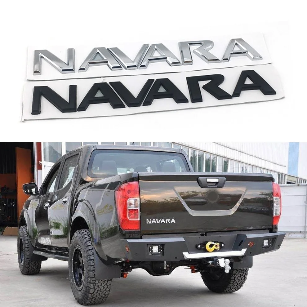 Задняя наклейка с логотипом для Nissan Frontier Navara D40|Наклейки на автомобиль| |