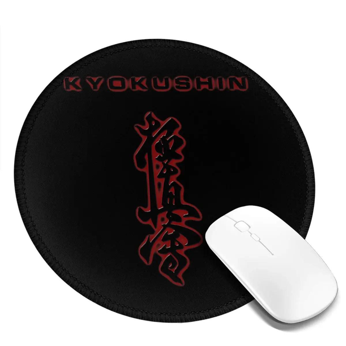 

Kyokushin Karate Mouse Pad Kyokushin karate japan simbol Desktop Rubber Mousepad Luxury Armrest High Quality Picture Mouse Mat