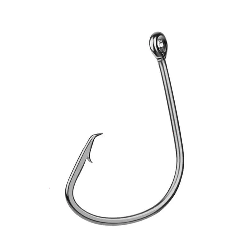 

100pcs/lot 1#-5/0# Fishing Hooks Octopus Circle Sport Circle Jig Big Fish Hook Carp Bass Anzol Peche high carbon Steel