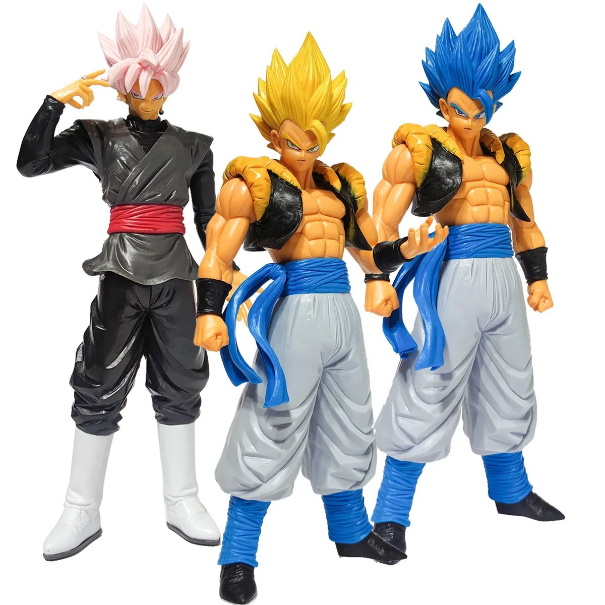 

Dragon Ball Super Anime Figure Gogeta Super Saiyan Son Goku Vegeta Broli Figura Anime Collectible Figurines PVC Model Toys Gift