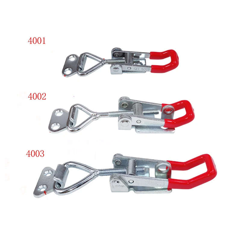 

Brand New Locking Clasp Toggle Clamp Adjustable Door Bolt Type Pull Action Latch Hand Woodworking Tools 4001/4002/4003