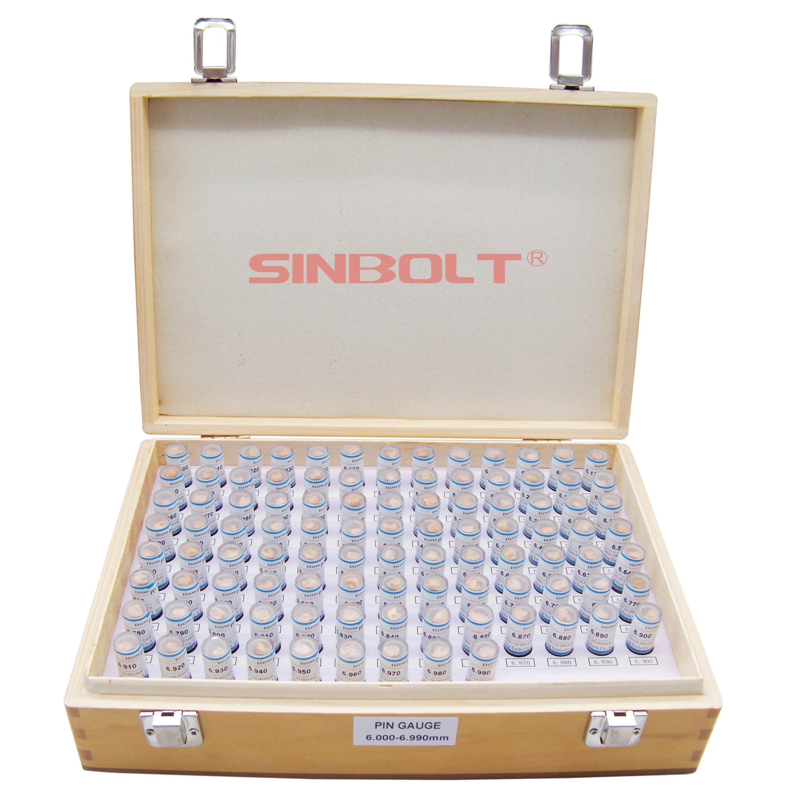 

6.000mm--6.990mm,100pcs,pin gauge Set,+Handle,Fast Delivery!