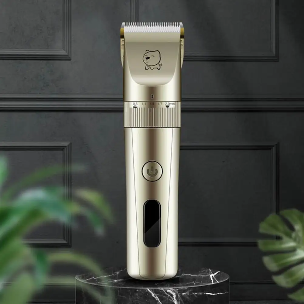 

Pet Cat Dog Hair Trimmer Rechargeable Animal Grooming Clippers Shaver Electric Scissors Dogs Hair Cutting Machine Safe 2020NEW