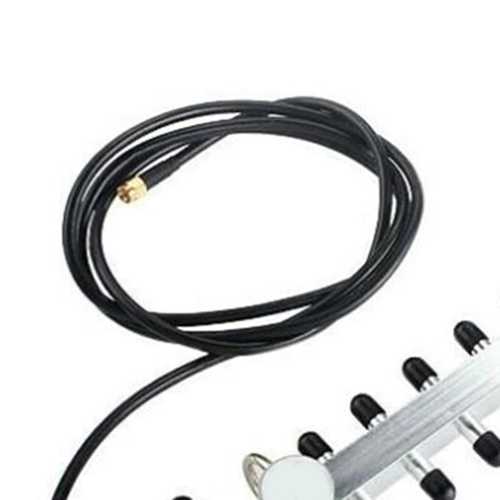 antenna 2 4g 25dbi high gain wifi antenna outdoor yagi antenna rp sma connector 1 5m cable for wireless router free global shipping