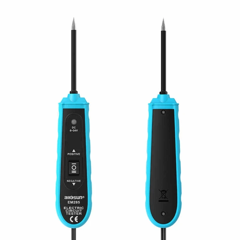 Power Probe Electric Circuit Tester Voltage Polarity Continuity Short Tracker Overload Protection |