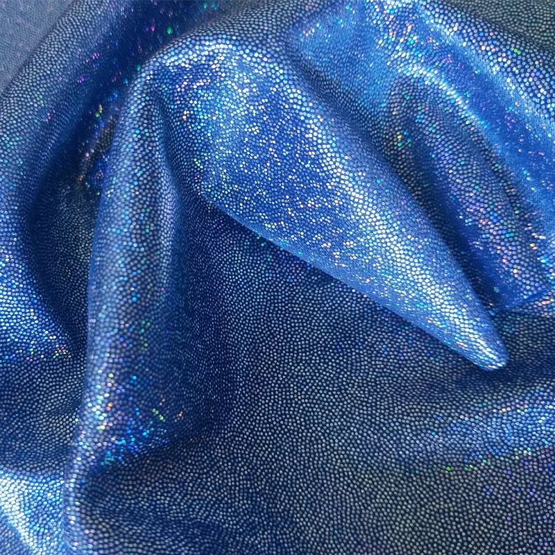 

100*150 см блестками лазерный полиэстер ткань DIY вечерние свадебные фон декора ремесла кукольный костюм одежная фурнитура