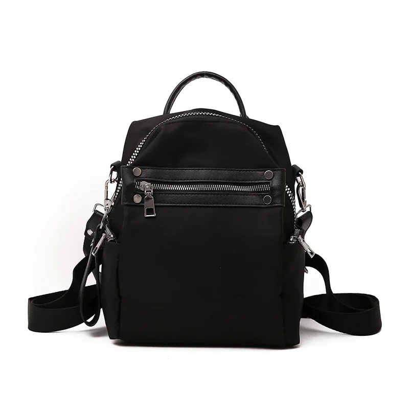 Новая мода высокое качество сплошной Женский рюкзак нейлон красный рюкзаки для