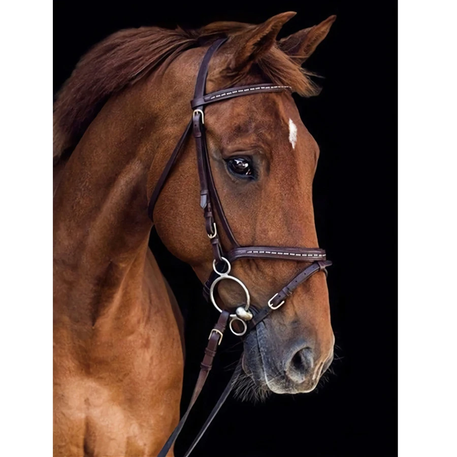 

DIY 5D Diamond Painting Natural Horse Lovely Kit Full Drill Square Embroidery Mosaic Art Picture Of Rhinestones Home Decor Gifts