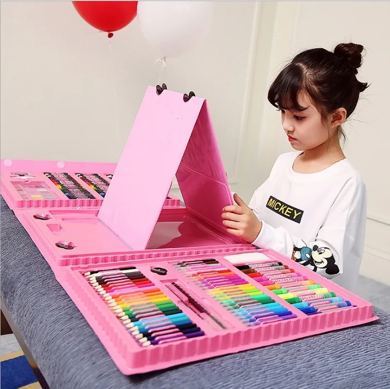 Детские Инструменты для рисования набор кистей Подарочная коробка начальной