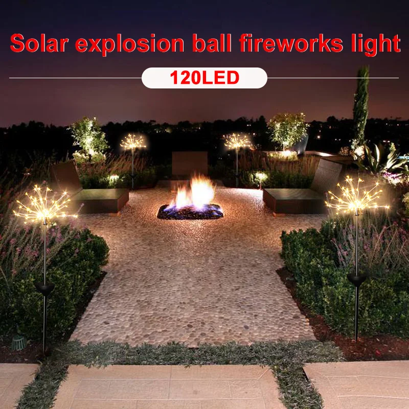 120 светодиодный/90 светодиодный солнечный светильник на открытом воздухе энергии