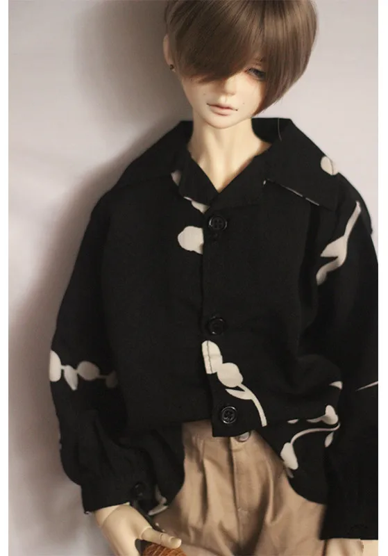

BJD doll clothes suitable for uncle 1/3 1/4size leisure long-sleeved daily joker han edition coat loose shirt doll accessories