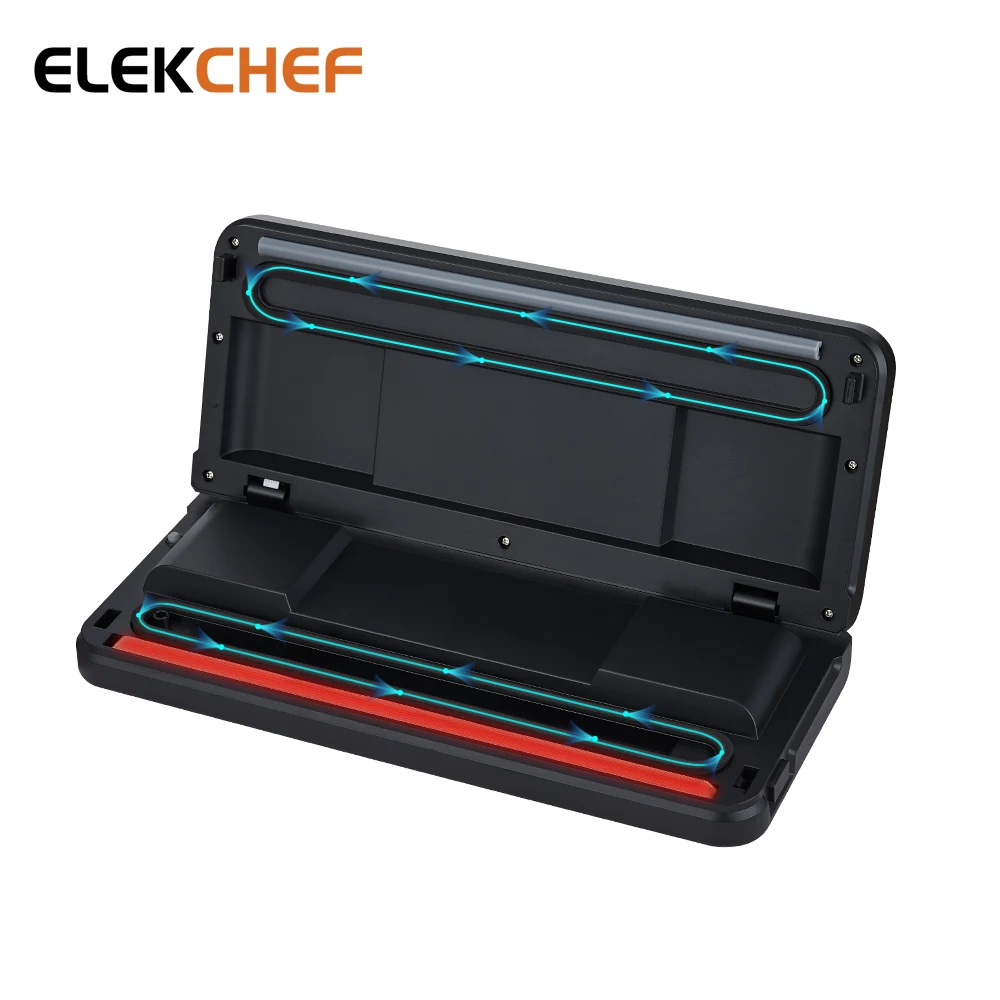Автоматический вакуумный упаковщик ELEKCHEF с бесплатными вакуумными пакетами