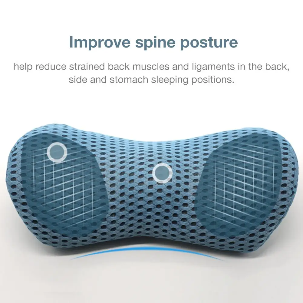 Подушка для поясницы хлопковая сна с эффектом памяти Ортопедическая подушка