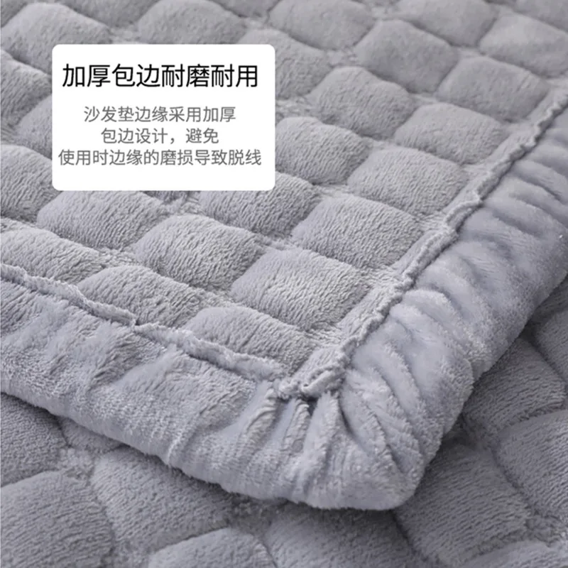 Плюшевая подушка для дивана зимняя фланелевая ткань гостиной скандинавский